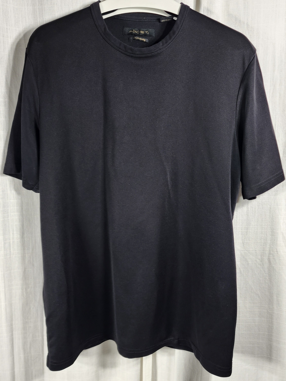 Axist Men's Black Short Sleeve Crew Neck T-Shirt